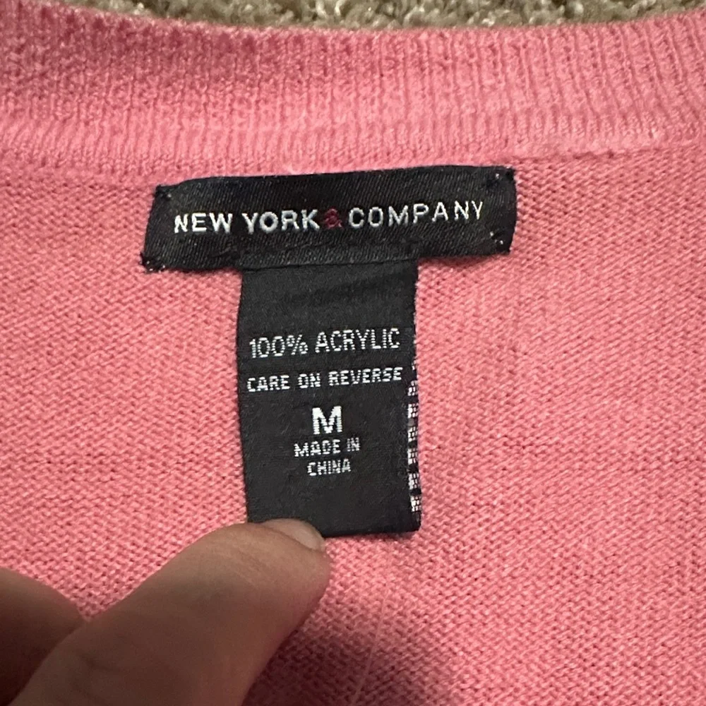 New York Co  V-Neck Sweater